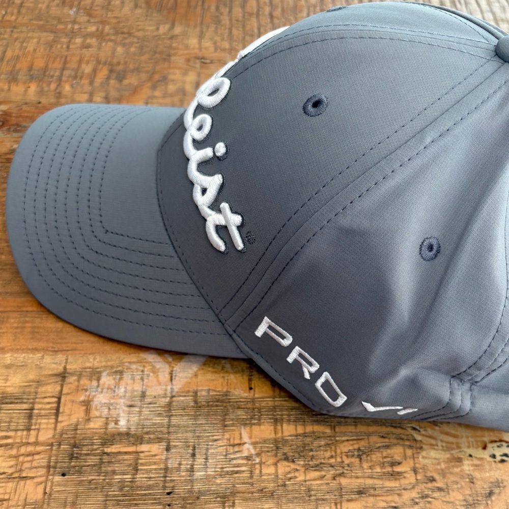 Titleist Charcoal Cap with White Logo - Picture 2 of 5